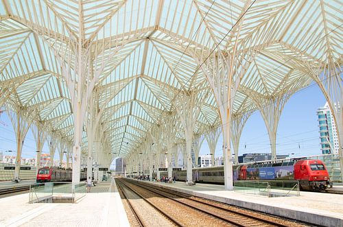 Treinstation Lissabon do Oriente (Ooststation)