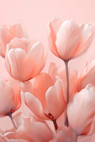 Bleached Tulips by Treechild