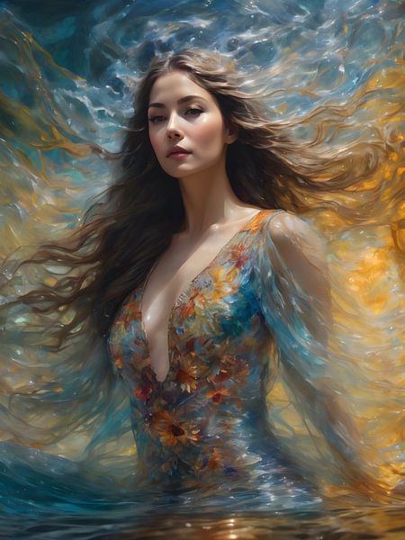 Alles ist Wasser von Jolique Arte