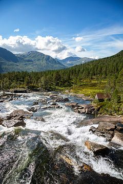 Norwegen Fluss von Thomas Heitz