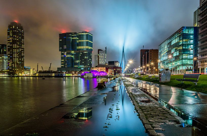 Rain in Rotterdam by Ellen van den Doel