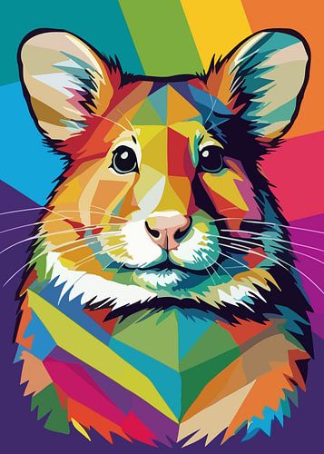 Hamster Pop Art
