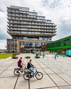Cyling through town