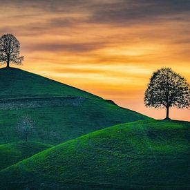 Zwischen Himmel und Hügel von Fabio Di Giuseppe