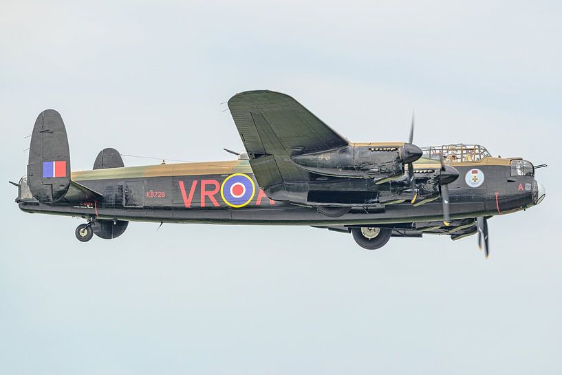 Canadian Avro Lancaster bomber. by Jaap van den Berg