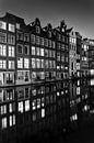 Maisons de canal Amsterdam par Albert Mendelewski Aperçu