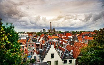 Leiden vanaf de Burcht van Denise Vlieland