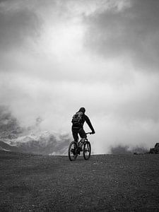Mountainbiken in den Bergen