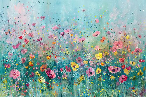 Spring Flowers by Wonderful Art
