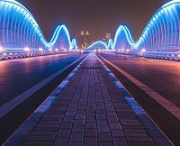Meydan bridge in Dubai
