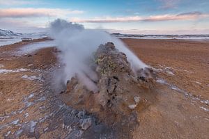Volcanic steam vent