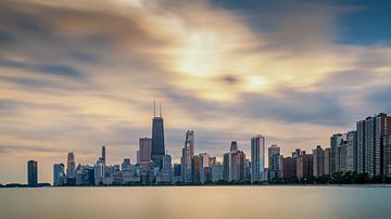 Chicago Skyline van Bart Hendrix