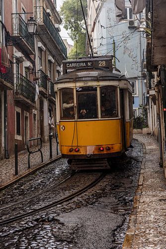 Historische Strassenbahn in Lissabon