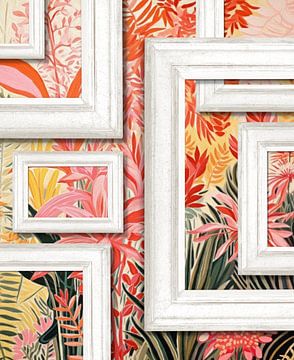 Floral Wall Decor van Marja van den Hurk