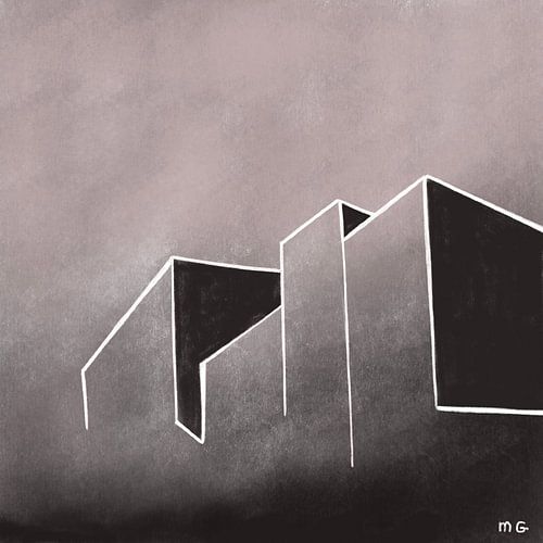 Concrete in harmony with scenery