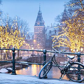 Rijksmuseum Spiegelgracht Amsterdam Neige sur Jasper van Staveren