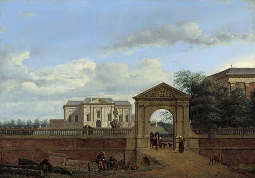 Een architectonische fantasie, Jan van der Heyden