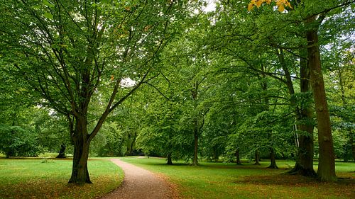 Park at Ludwigslust Castle