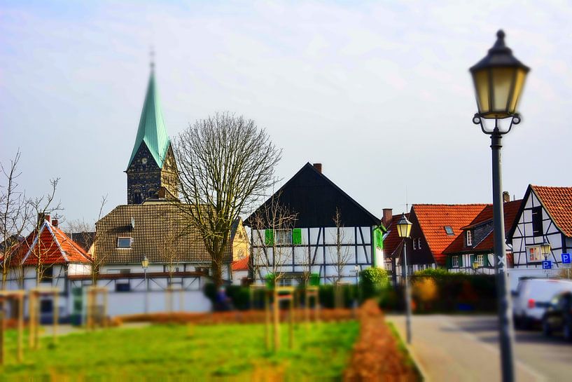 Dorpspanorama Westerholt van Edgar Schermaul