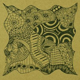Zentangle Kunst von Anja  Bulté