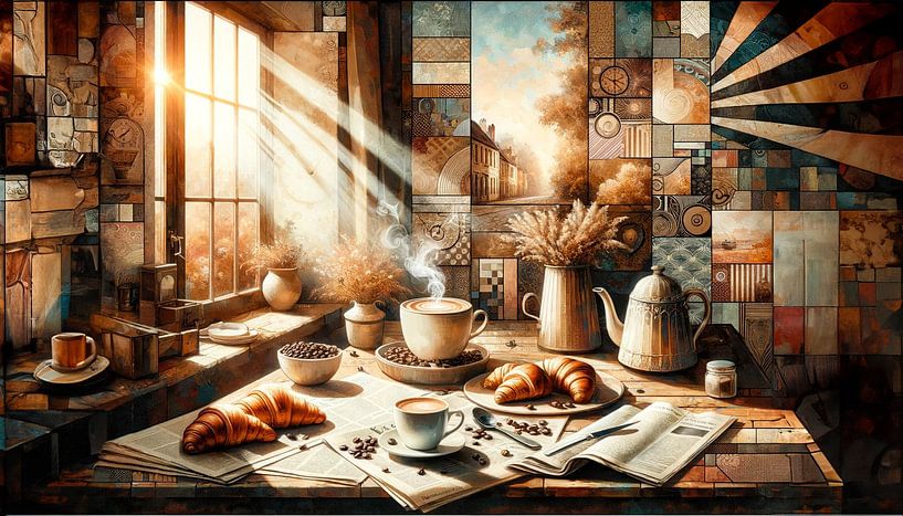 Morgenlicht im Kaffeeparadies von artefacti