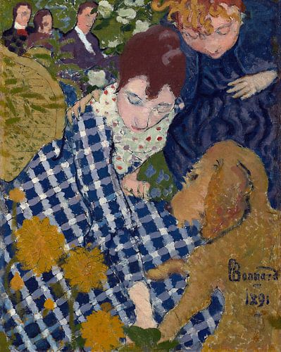 Vrouwen met een hond, Pierre Bonnard