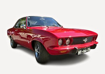 Roter Opel Manta A von insideportugal