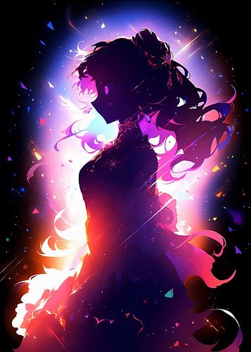 Anime Fantasy Silhouette