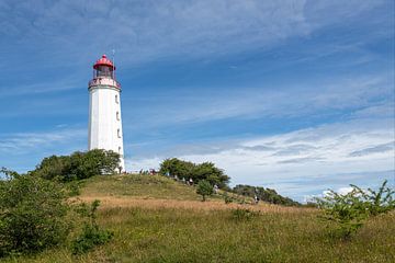 Leuchtturm Dornbusch auf Hiddensee von Alexander Baumann