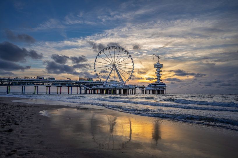 Strand von Scheveningen von Dennis Donders