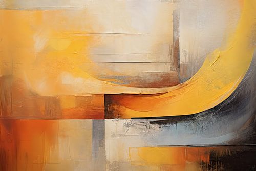 Couleurs d'automne abstraites sur Bert Nijholt