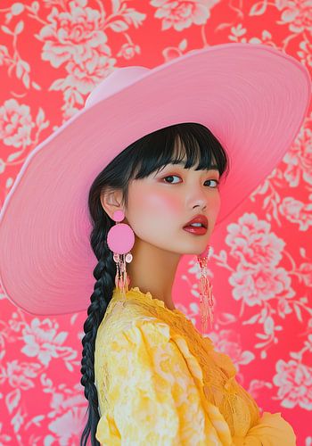 Symphonie de jaune et de rose