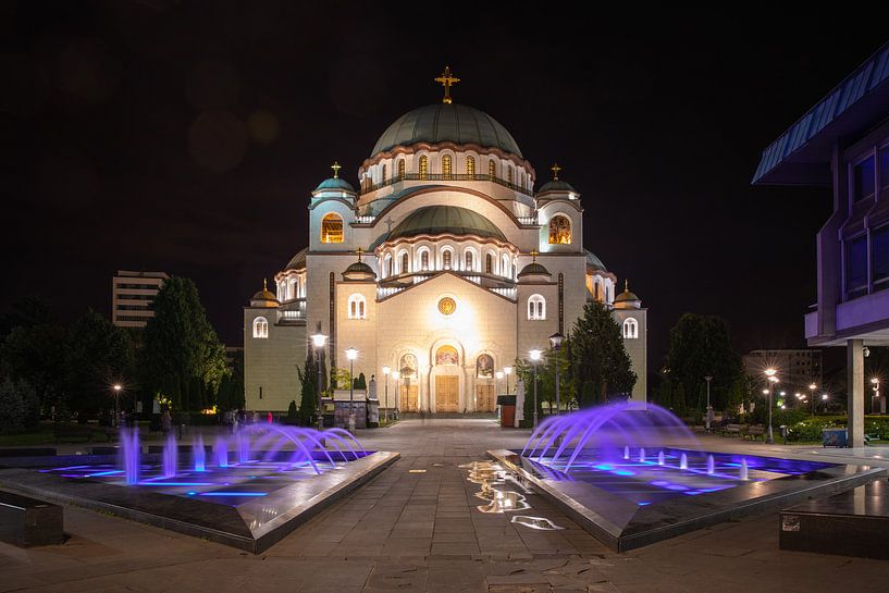 Kirche Sveti Sava von Bojan Radisavljevic