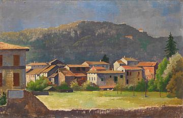 Karl Hofer, Lavena (Tessin), 1937