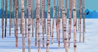 Birch forest