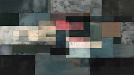 Abstract Beige Blokken