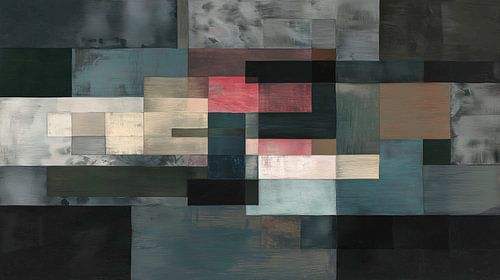 Abstract Beige Blocks