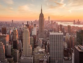 La ligne d'horizon de New York avec l'Empire State Building sur MAB Photgraphy