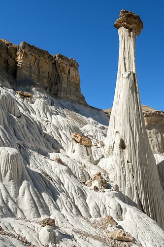 Een van de Wahweap hoodoos in Utah