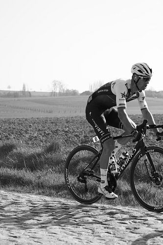 Zdenek Stybar on the cobbles