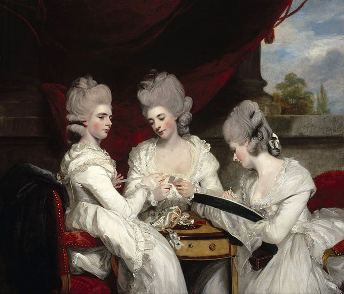 The Ladies Waldegrave , Joshua Reynolds by Masterful Masters