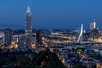 City view from the Euromast in Rotterdam
