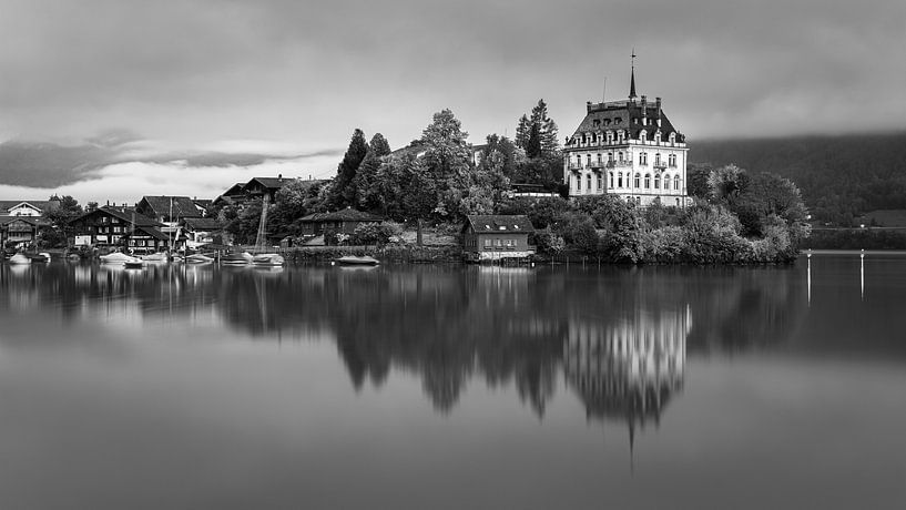 Iseltwald in Schwarz und Weiß von Henk Meijer Photography
