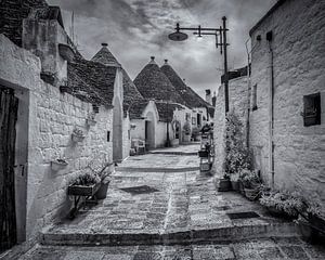 Alberobello - Puglia - infrared black and white