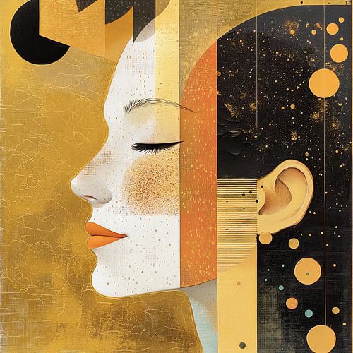 Zen Schilderij | Vrouw in Zen