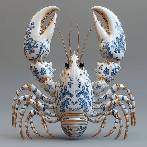 Porcelain animals by Ton Kuijpers