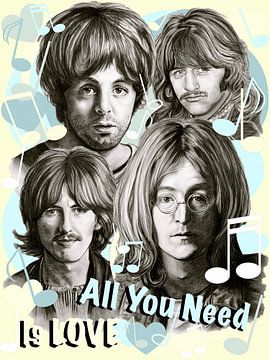 All You Need Is Love sur GittaGsArt