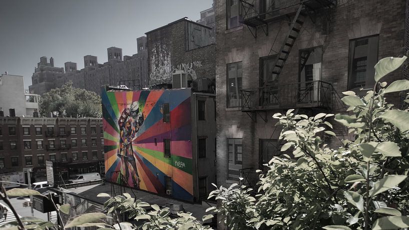 Blick von der High Line    New York by Kurt Krause