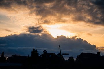 Hollandse wolken van Anna Koek