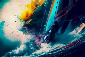 Ocean Race - The Surfer by Max Steinwald